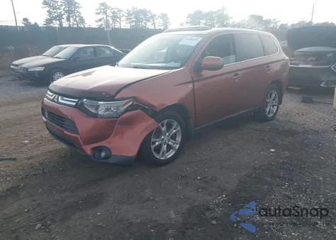 2014 Mitsubishi Outlander Gt z USA, uszkodzony, nr VIN JA4JZ4AX9EZ000329